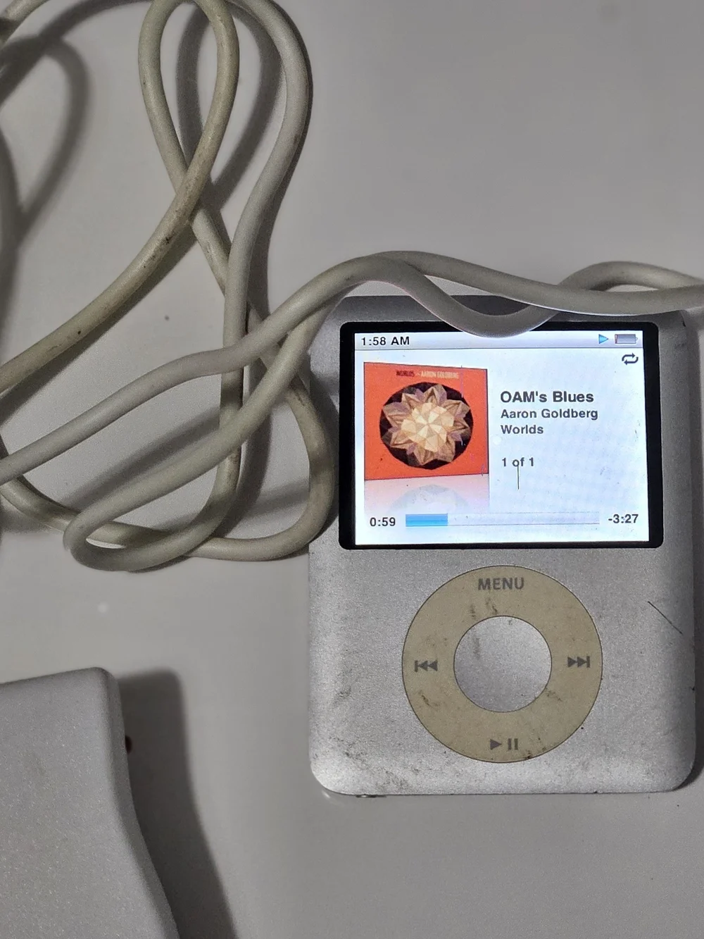 Apple iPod Classic Silver MP3 Player